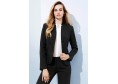 60113 - Womens Short Jacket with Reverse Lapel