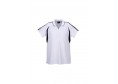 P3025 - Ladies Flash - Contrast Twin Stripe Breathable Polo