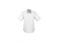 S10712 - Mens Epaulette Short Sleeve Shirt