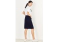 CL956LS - Womens Comfort Waist Cargo Skirt