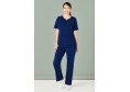 CST942LS - Womens Tailored Fit Round Neck Scrub Top