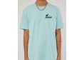 Ascolour Mens Classic Lagoon Tee with Urban Sketchers Logo Left Chest